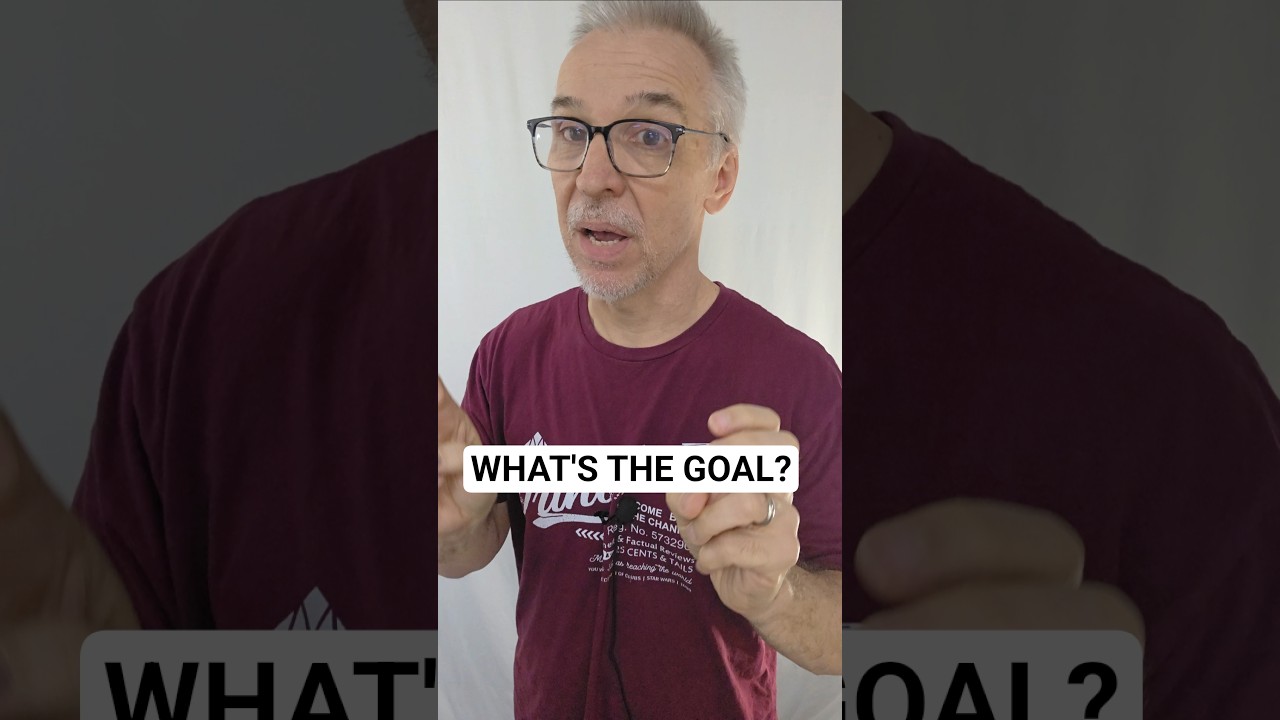 The Goal of Practice (most people get this wrong)