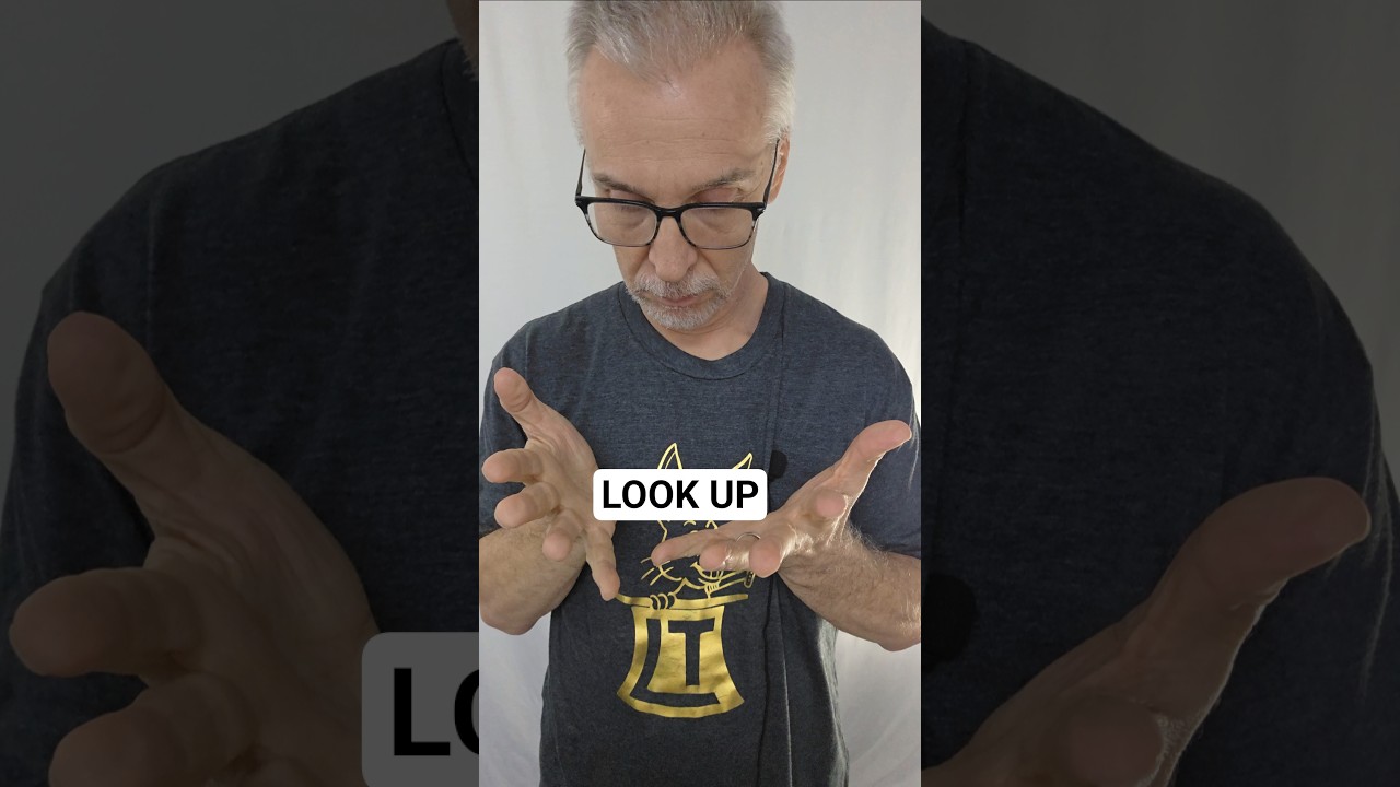Stop Looking at Your Hands