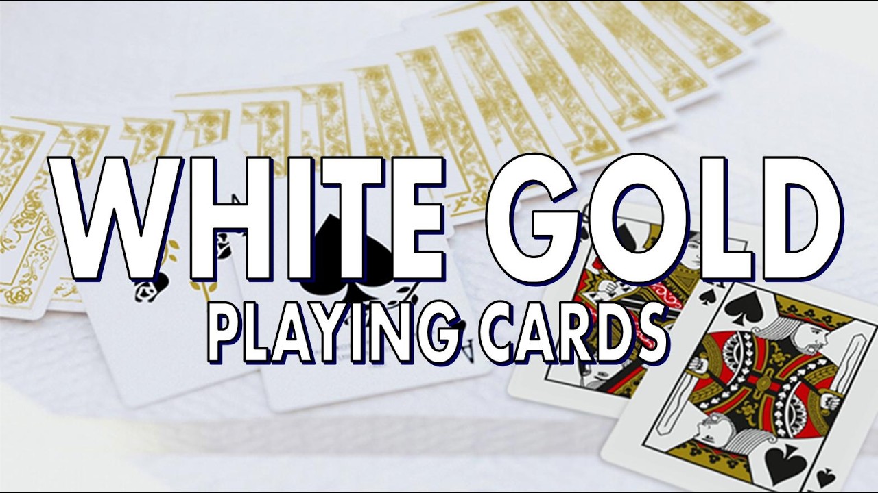 Deck Review - Black Roses White Gold Playing Cards Limited Edition