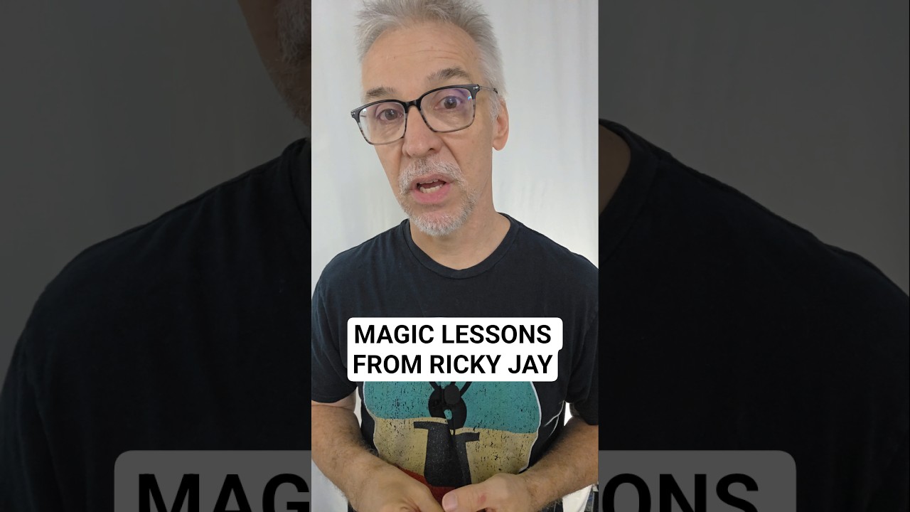 Technique Isn't Enough: Ricky Jay lesson #3