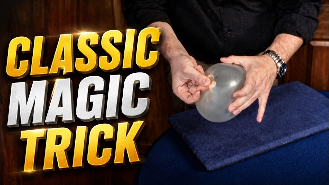 Balloon-A-Trick by Paul Richards - CLASSIC MAGIC TRICK