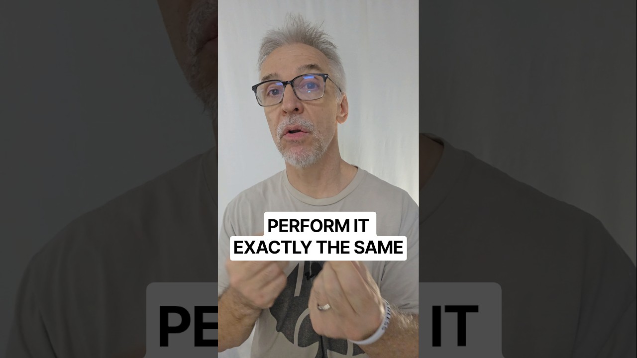 Make your first five shows identical