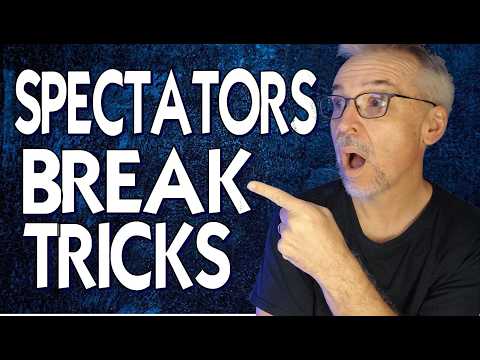 Your Magic Trick Works… Until a REAL Person Sees It