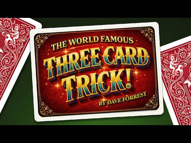 The Three Card Trick V2 (Adult Version) by Dave Forest