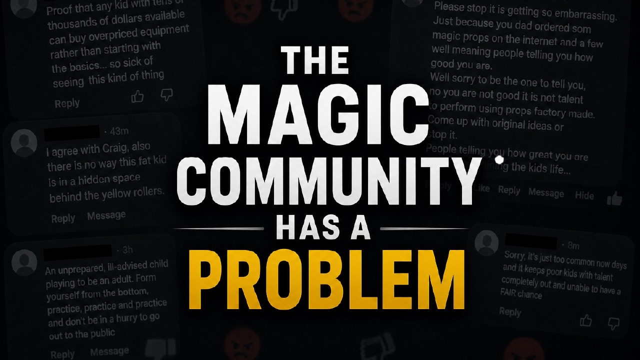 The Magic Community Has A Problem