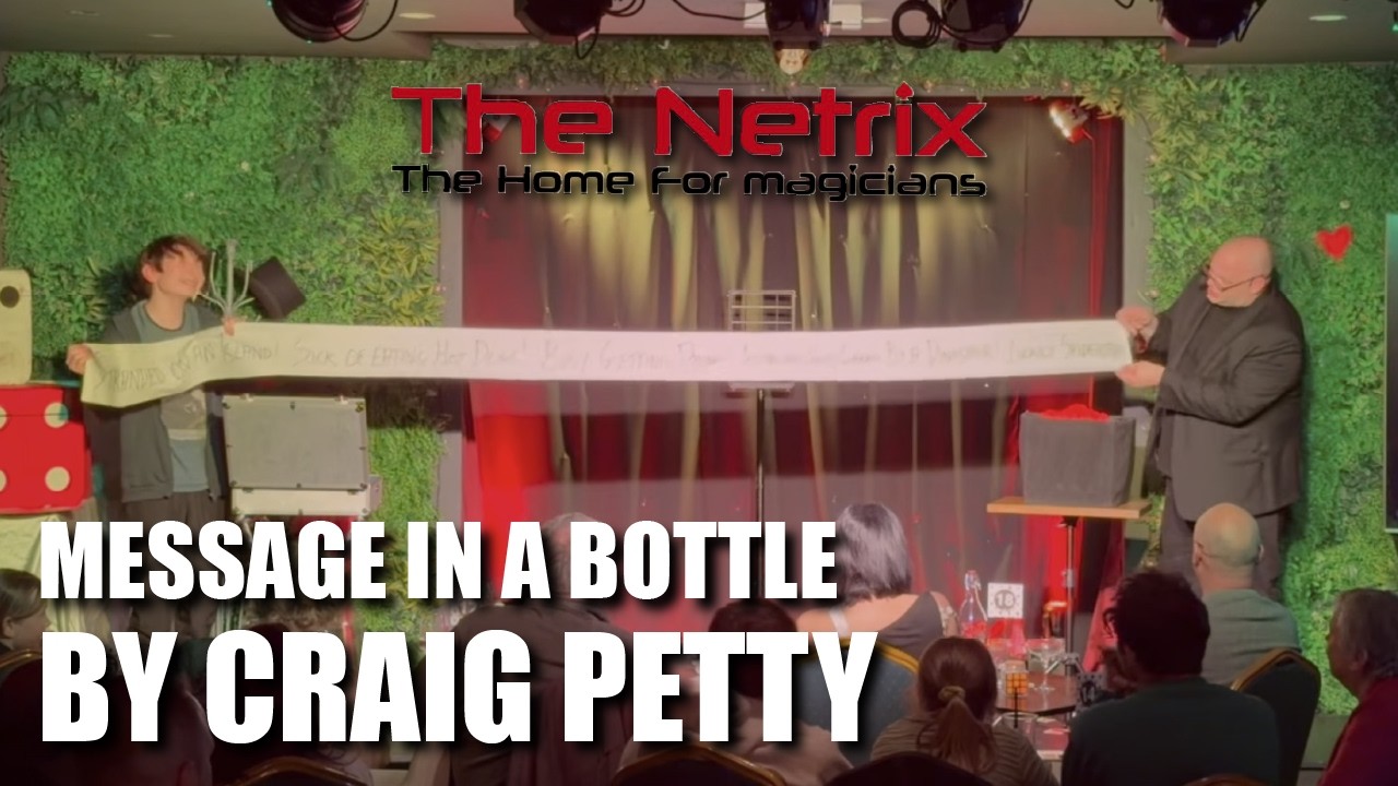 Message In A Bottle | Available To Learn On The Netrix