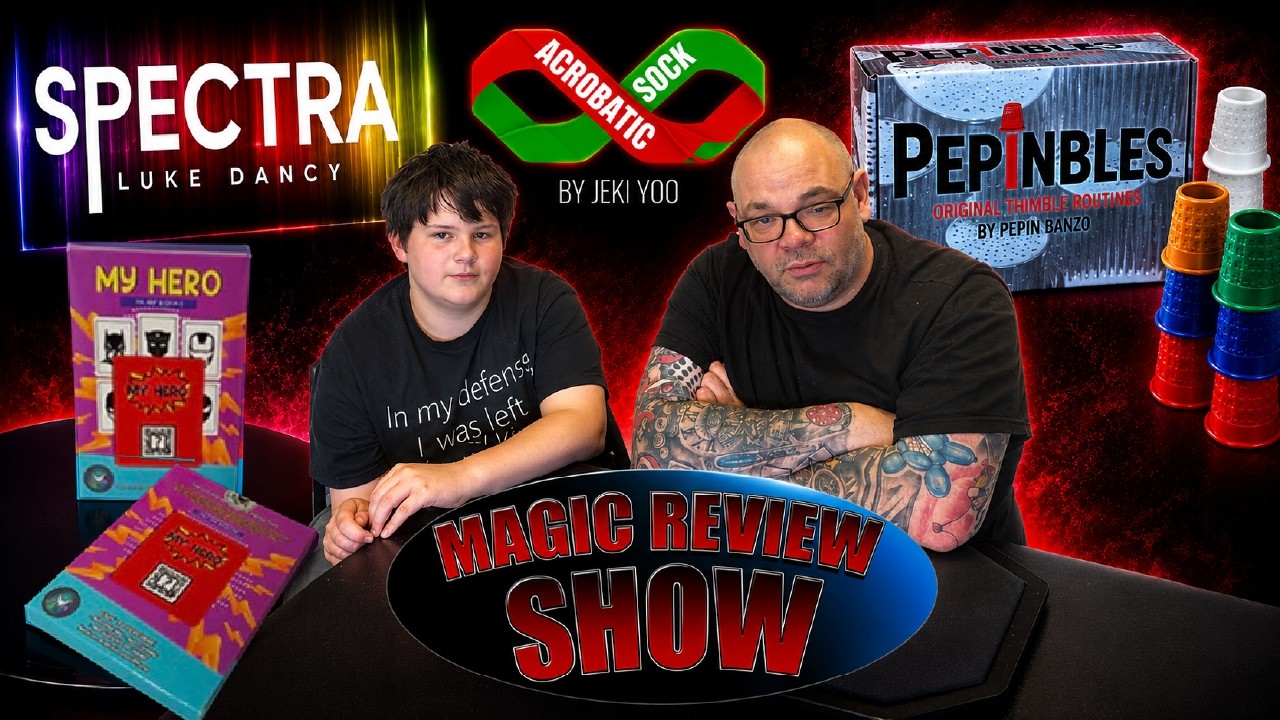 Acrobatic Sock, Spectra, My Hero & Pepinbles | Craig & Ryland's Magic Review Show