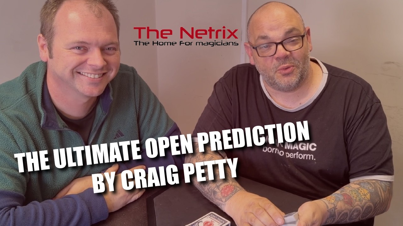 The Ultimate Open Prediction by Craig Petty | Available To Learn On The Netri