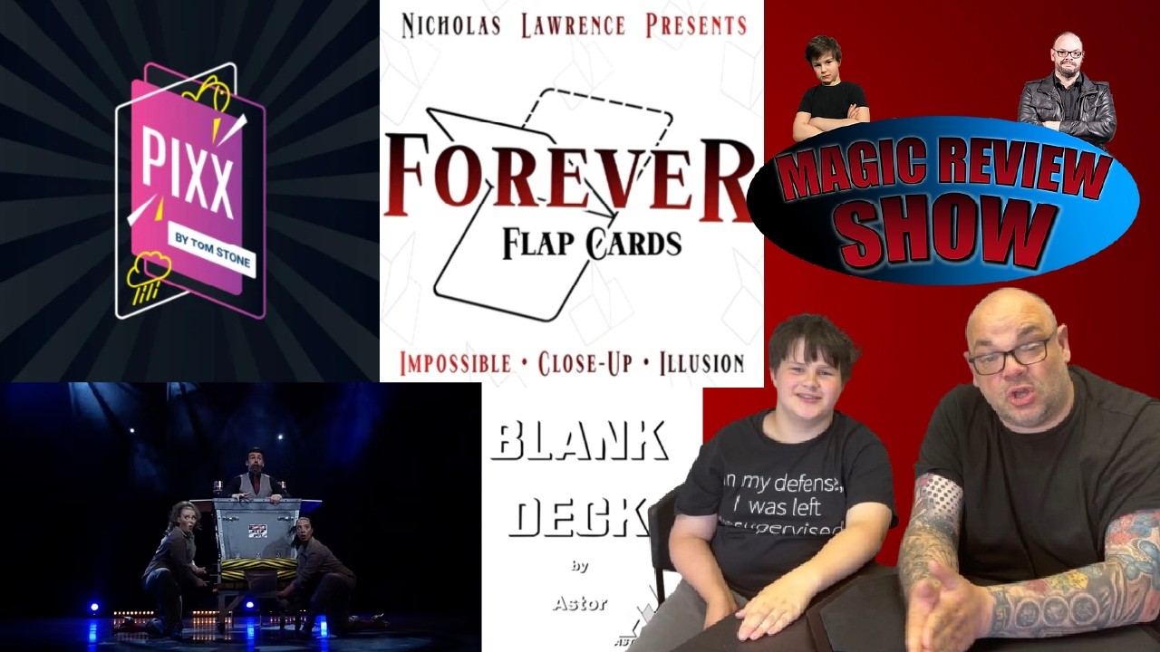 Pixx, Forever Flap Card, Blank Deck & The Ringer | Craig & Ryland's Magic Review Show