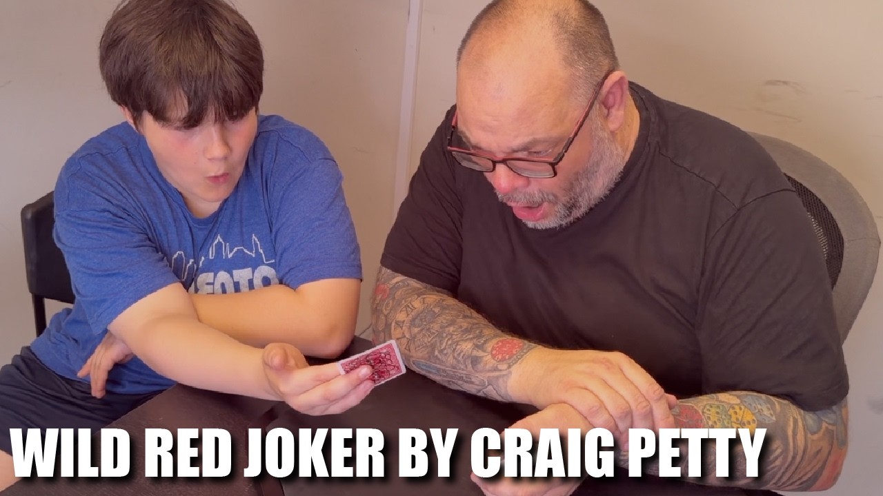Wild Red Joker by Craig Petty | Available To Learn On The Netrix