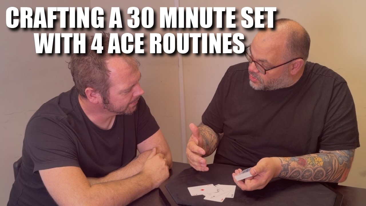 Crafting A 30 Minute Set With 4 Ace Tricks
