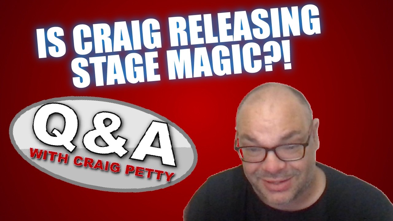 Craig Is Releasing Stage Magic?! | Q&A With Craig Petty