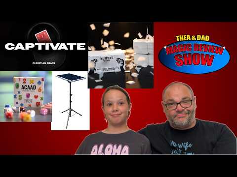 Capitivate, ACAAD, SnowTable & Snowstorm Pack | Thea & Dad's Magic Review Show