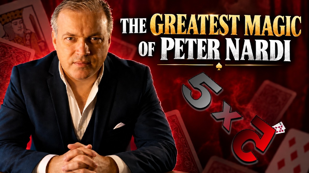 The Greatest Magic of Peter Nardi | 5x5 With Craig Petty