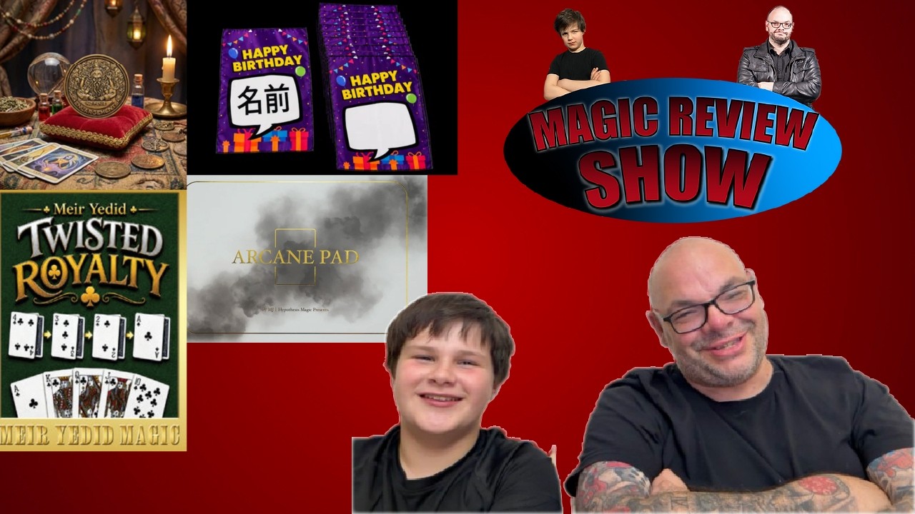 Arcane Pad, Twisted Royalty, Any Wish Granted & Birthday Silk Surprise | Craig & Ryland Magic Review