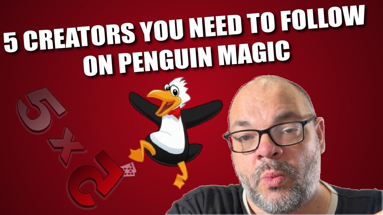 5 Creators You NEED To Follow On Penguin Magic | 5x5 With Craig Petty