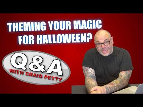 How To Theme Your Set For Halloween? | Q&A With Craig Petty