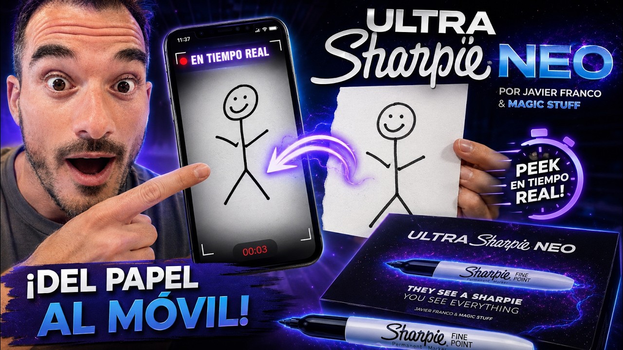 ¡Este Sharpie SABE lo que piensas! 🤯 | Ultra Sharpie Neo - Review HONESTA