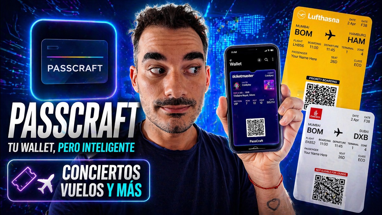 Passcraft-  La app de magia más IMPOSIBLE de Apple Wallet (review honesta)