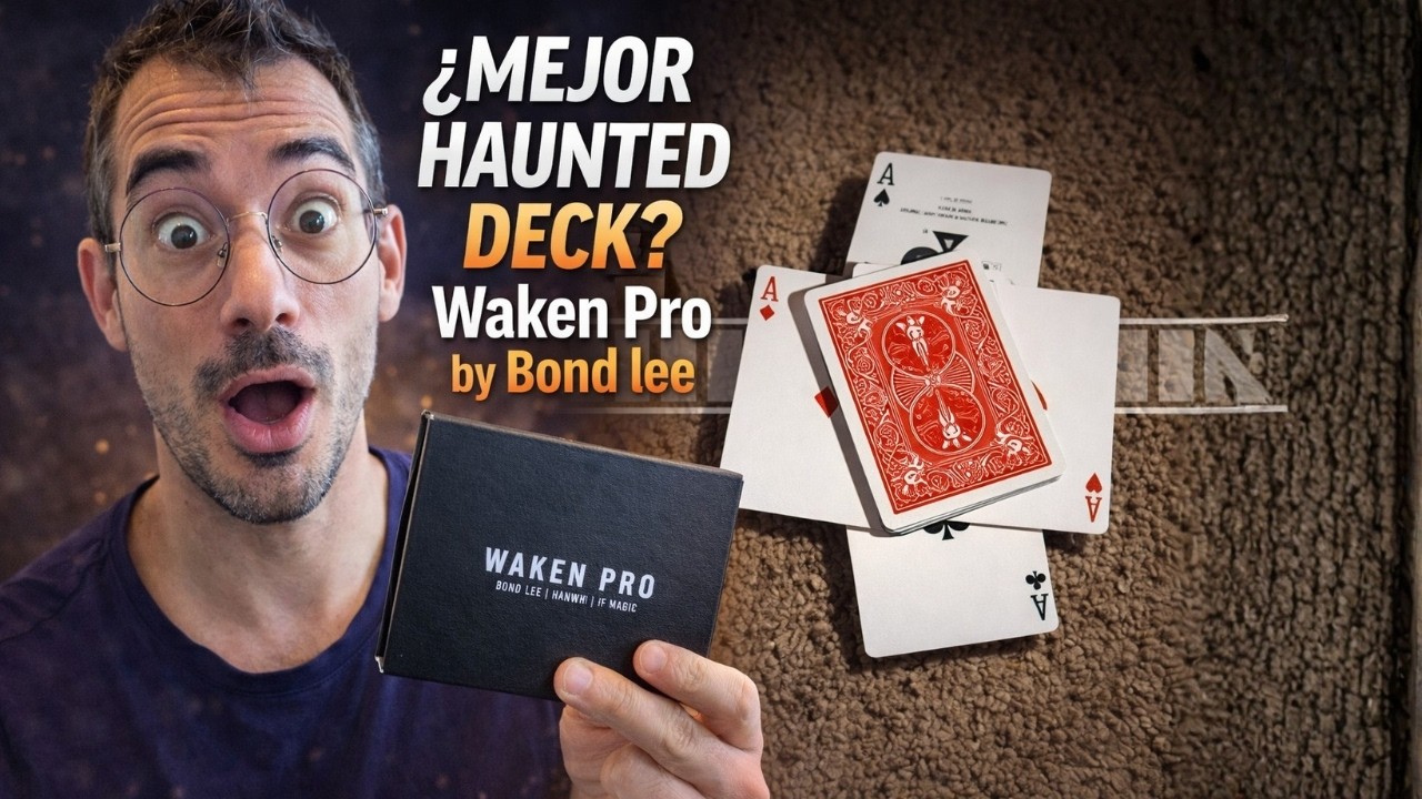 Waken Pro de Bond Lee 🃏 Review en Español | La baraja que se mueve sola
