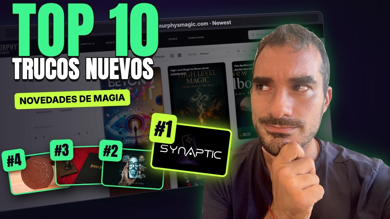 10 trucos de magia NUEVOS: ¿cuál vale la pena? (el #1 no me lo esperaba)