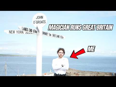 Magician Runs the Length of Great Britain