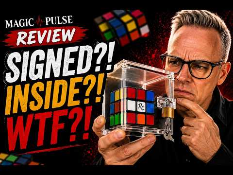 The IMPOSSIBLE Signed Rubik's Cube Trick?! | CRYSTAL PRISON Review